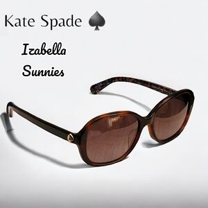Kate Spade Isabella Sunglasses sunnies Tortise brown nwot